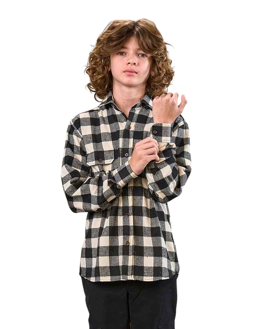 CAMISA SPORT VIYELA CUADROS - Imagen 2