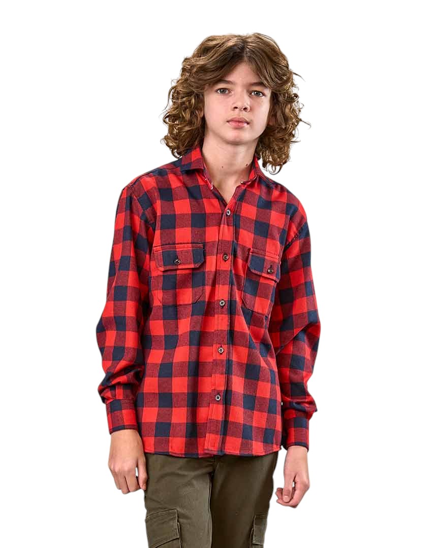 CAMISA SPORT VIYELA CUADROS - Imagen 3