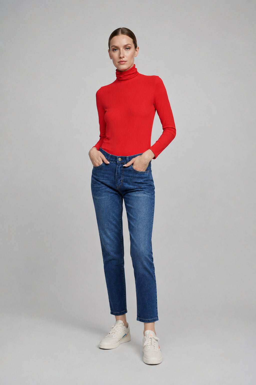DENIM RIGIDO MOM CATY - Imagen 2