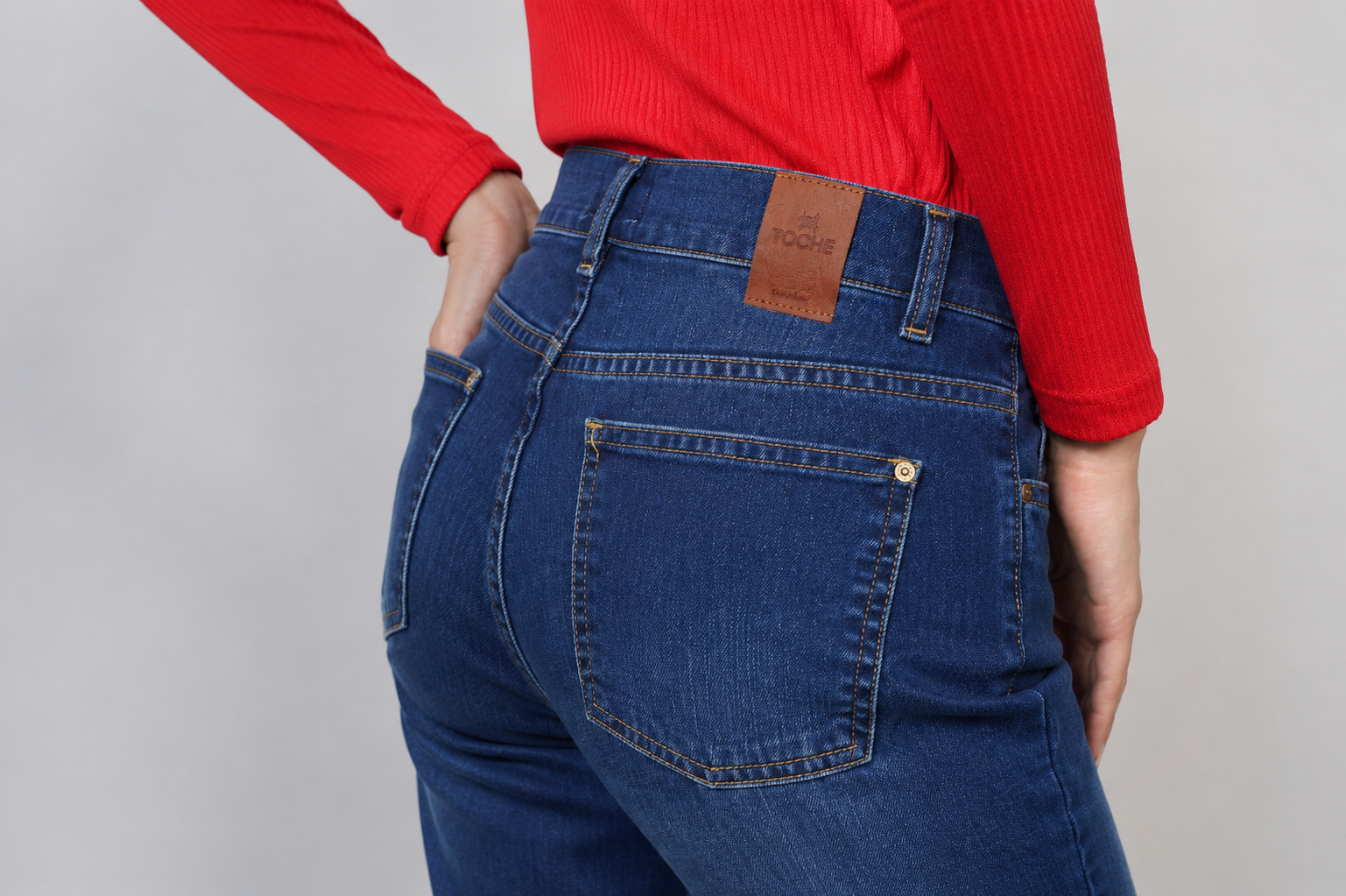 DENIM RIGIDO MOM CATY - Imagen 3