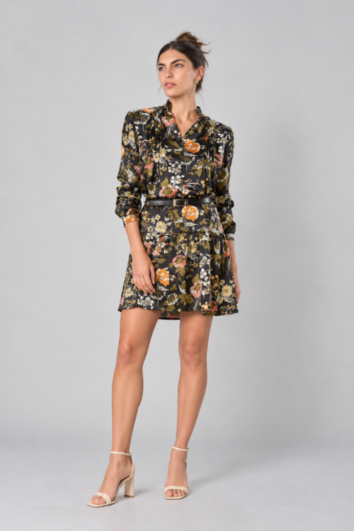 VESTIDO EN SEDA PLATH