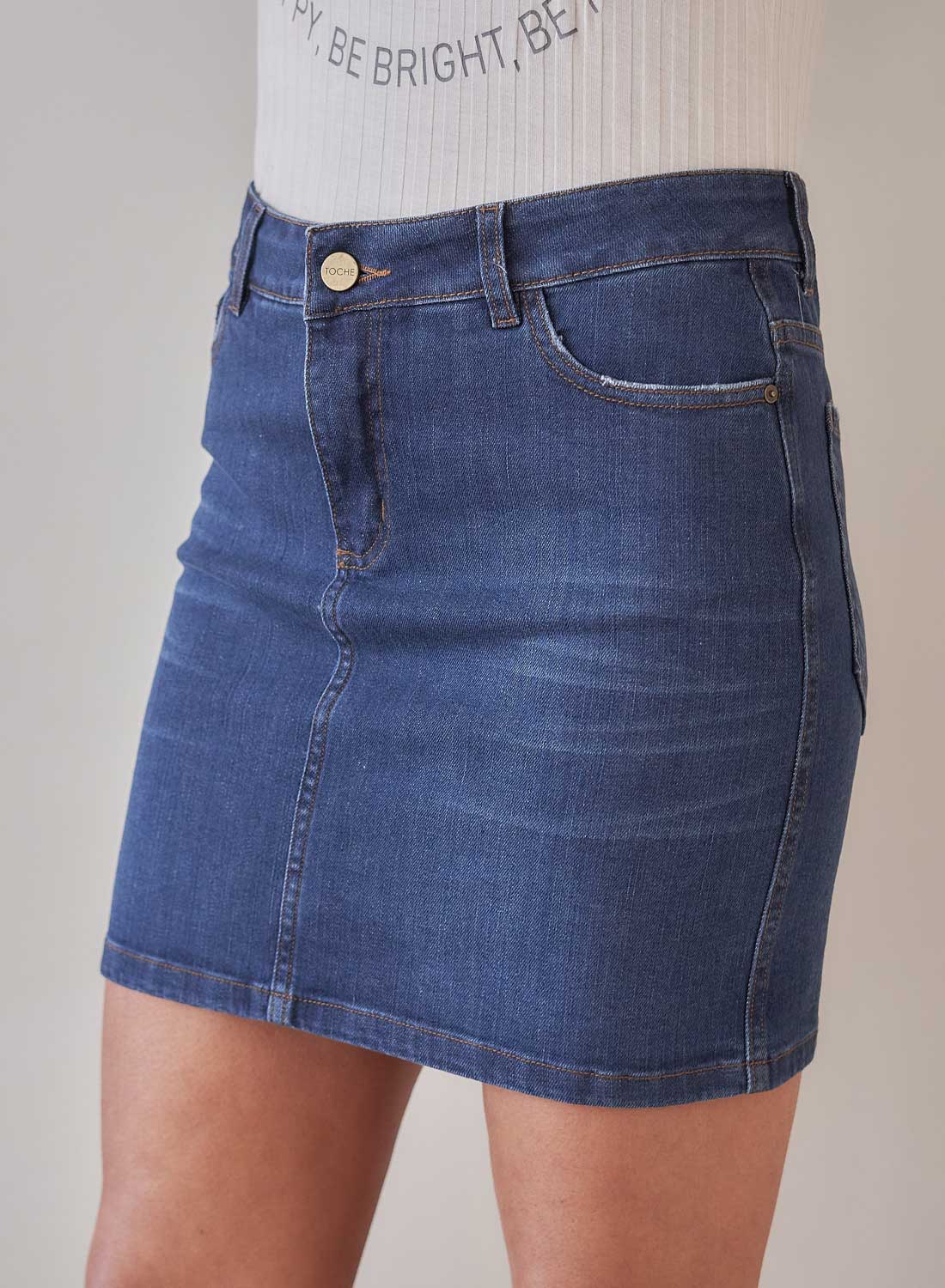 POLLERA DENIM RAINA