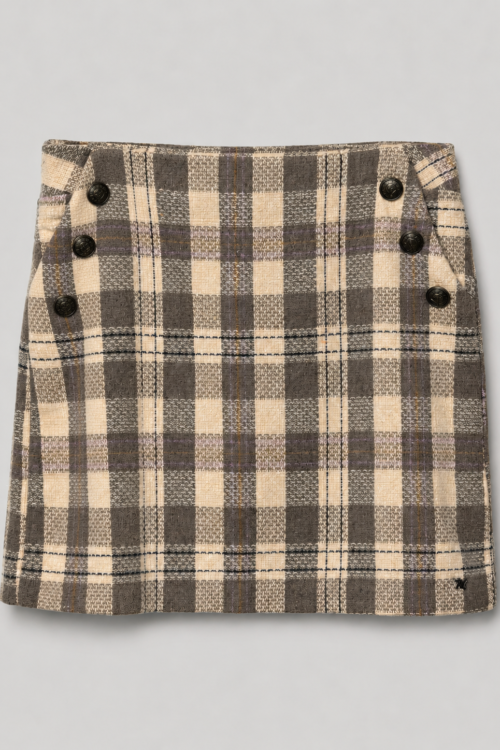 POLLERA CORTA SASTRERA COCO