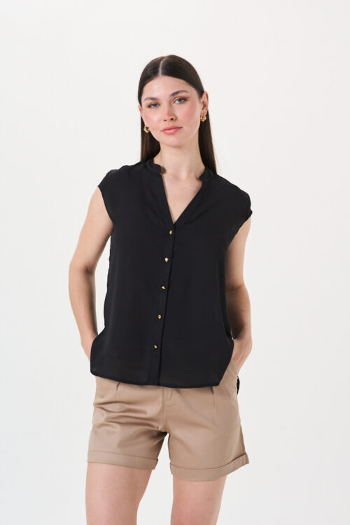 CAMISA MANGA CORTA CREPE