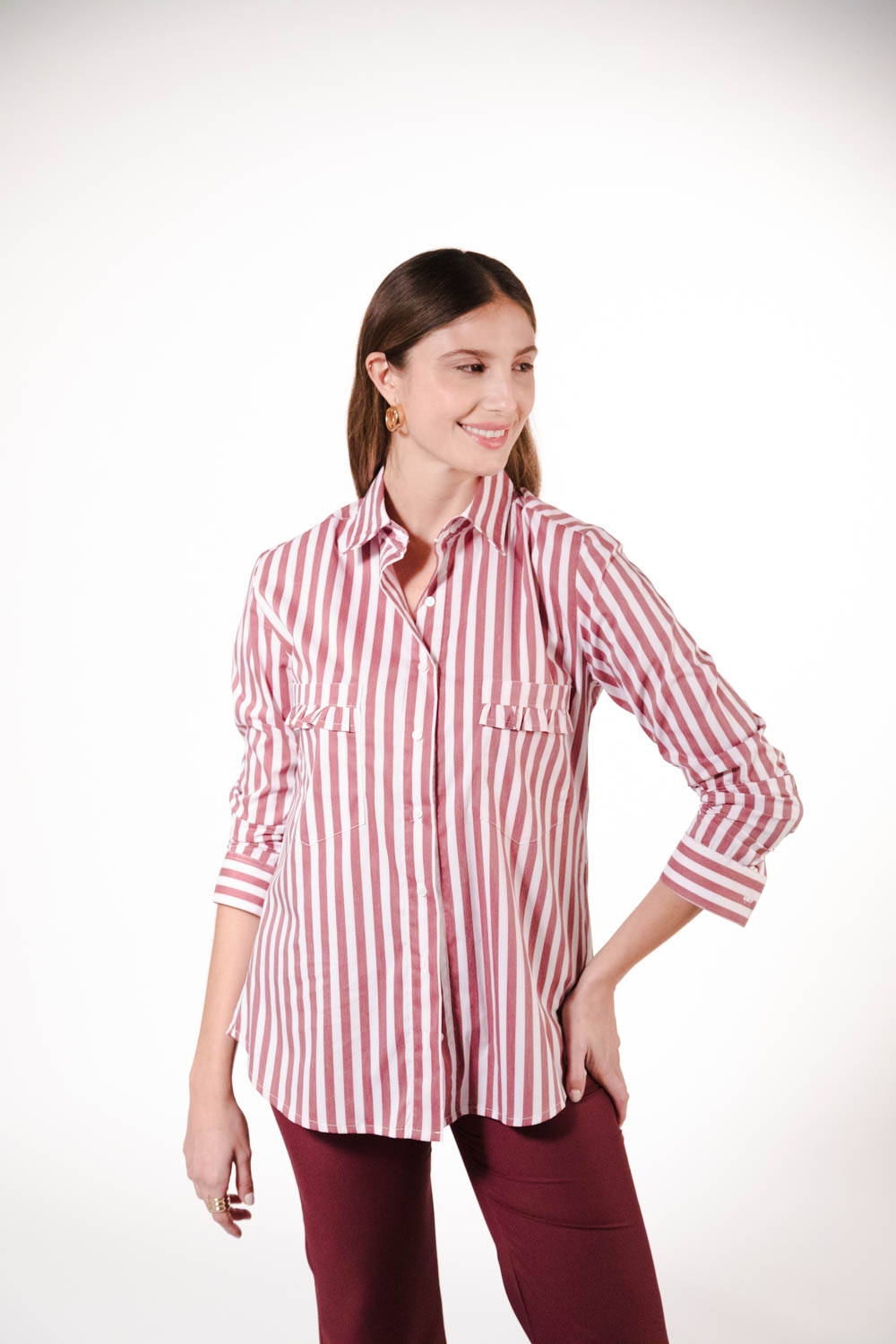 CAMISA A RAYAS VERTICAL - Imagen 4