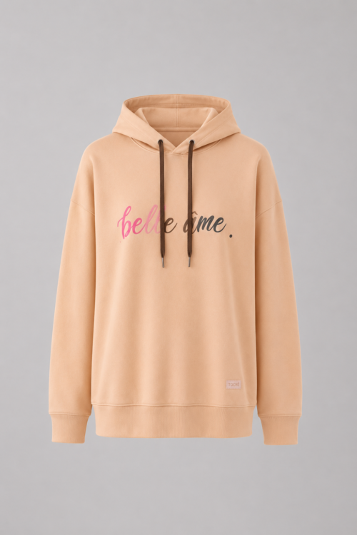 HOODIE DE PLUSH CON CAPUCHA