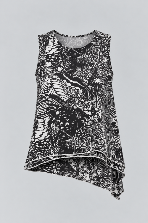 BLUSA EVASE EN GASA SIRENA