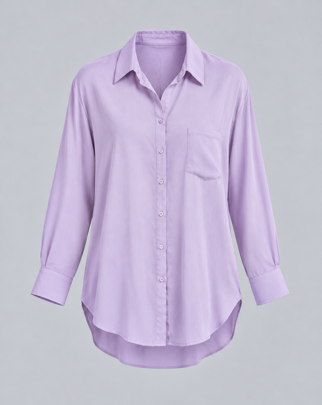 CAMISA OVERSIZE VOILE LISO - Imagen 3