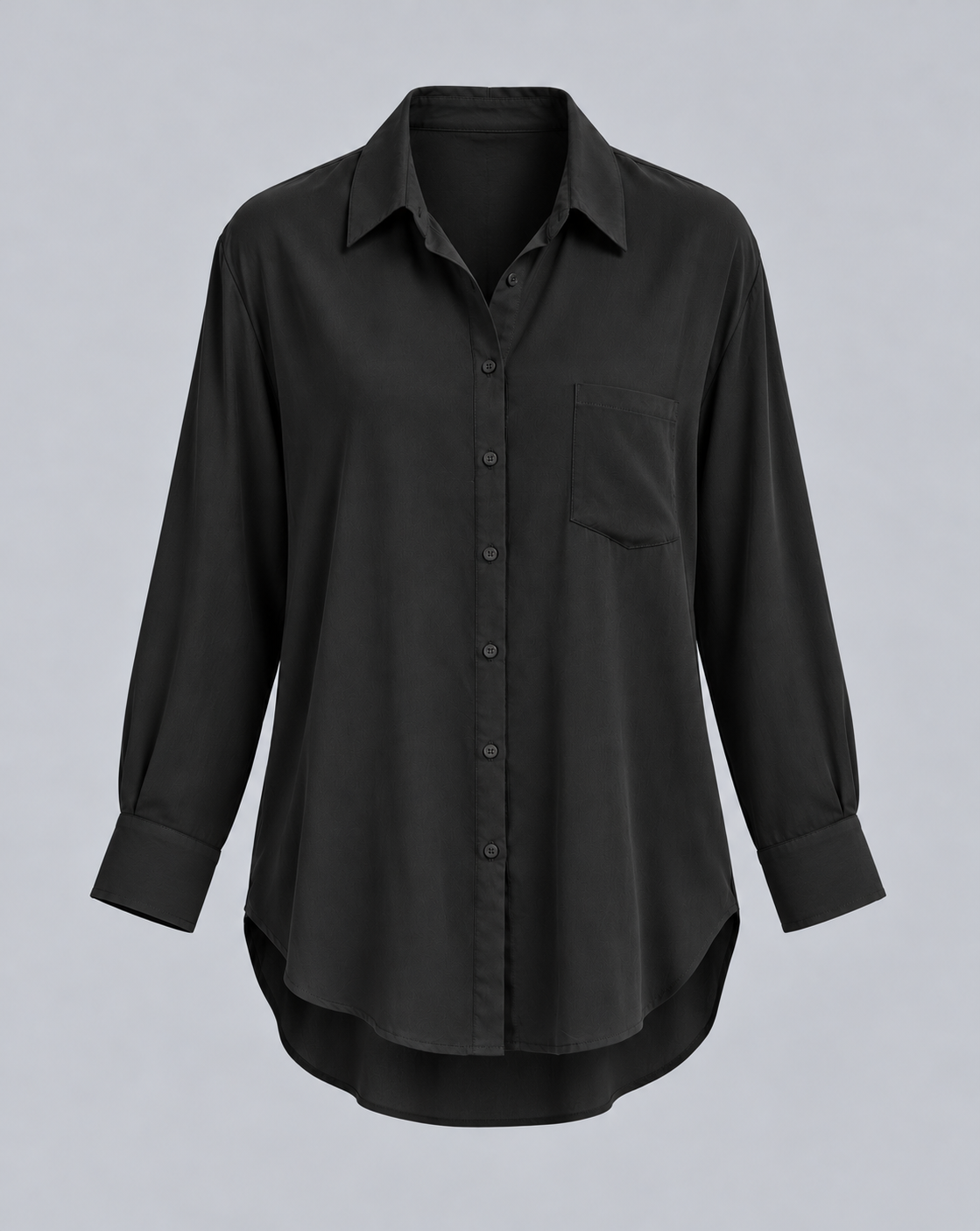 CAMISA OVERSIZE VOILE LISO