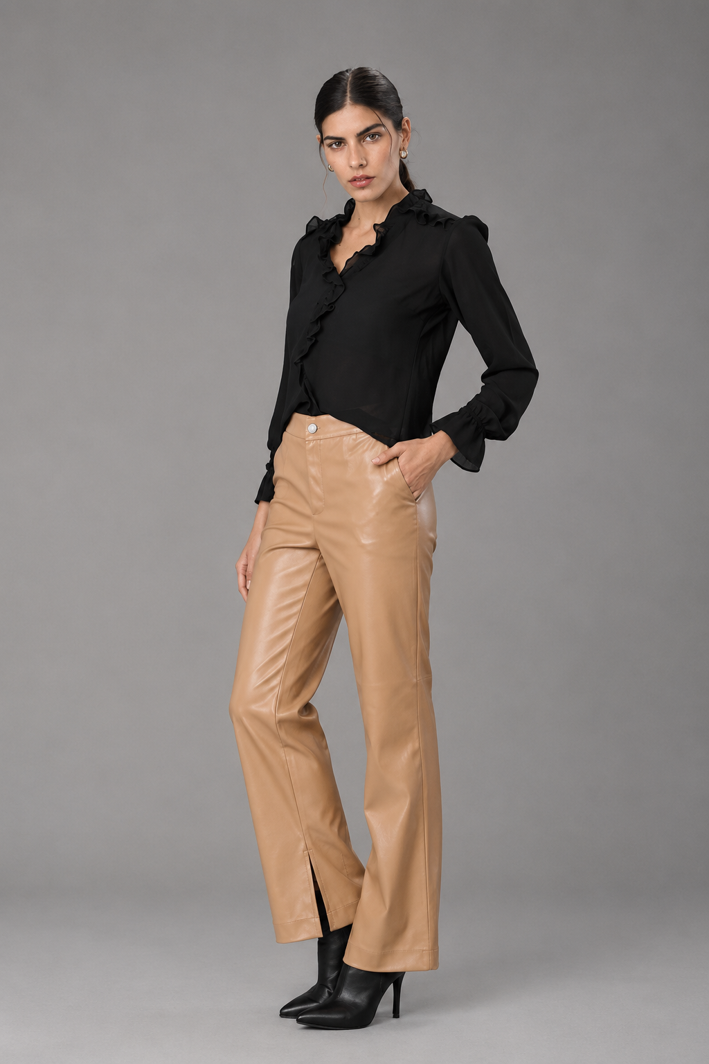 PANTALÓN RECTO DE P.U