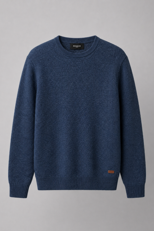 SWEATER TEJIDO ESCOTE REDONDO