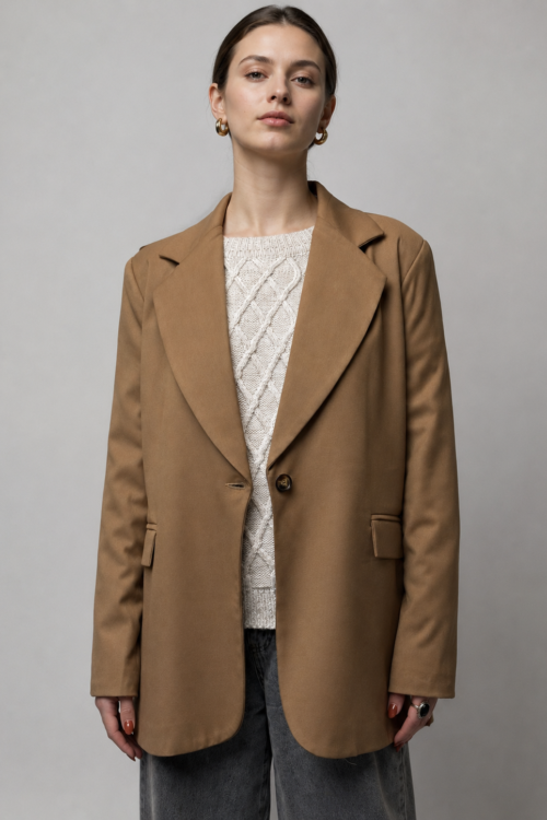 SACO SASTRE OVERSIZE OLIVIA