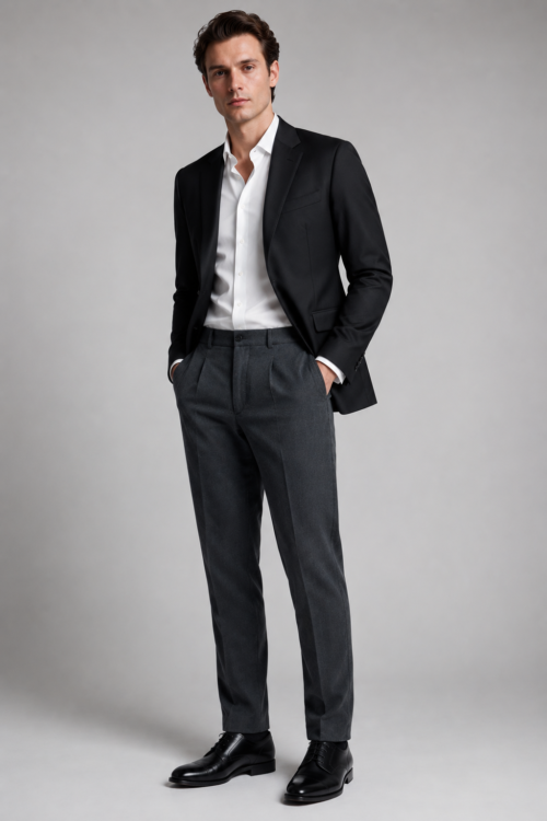PANTALÓN 1 PINZA KANVAS