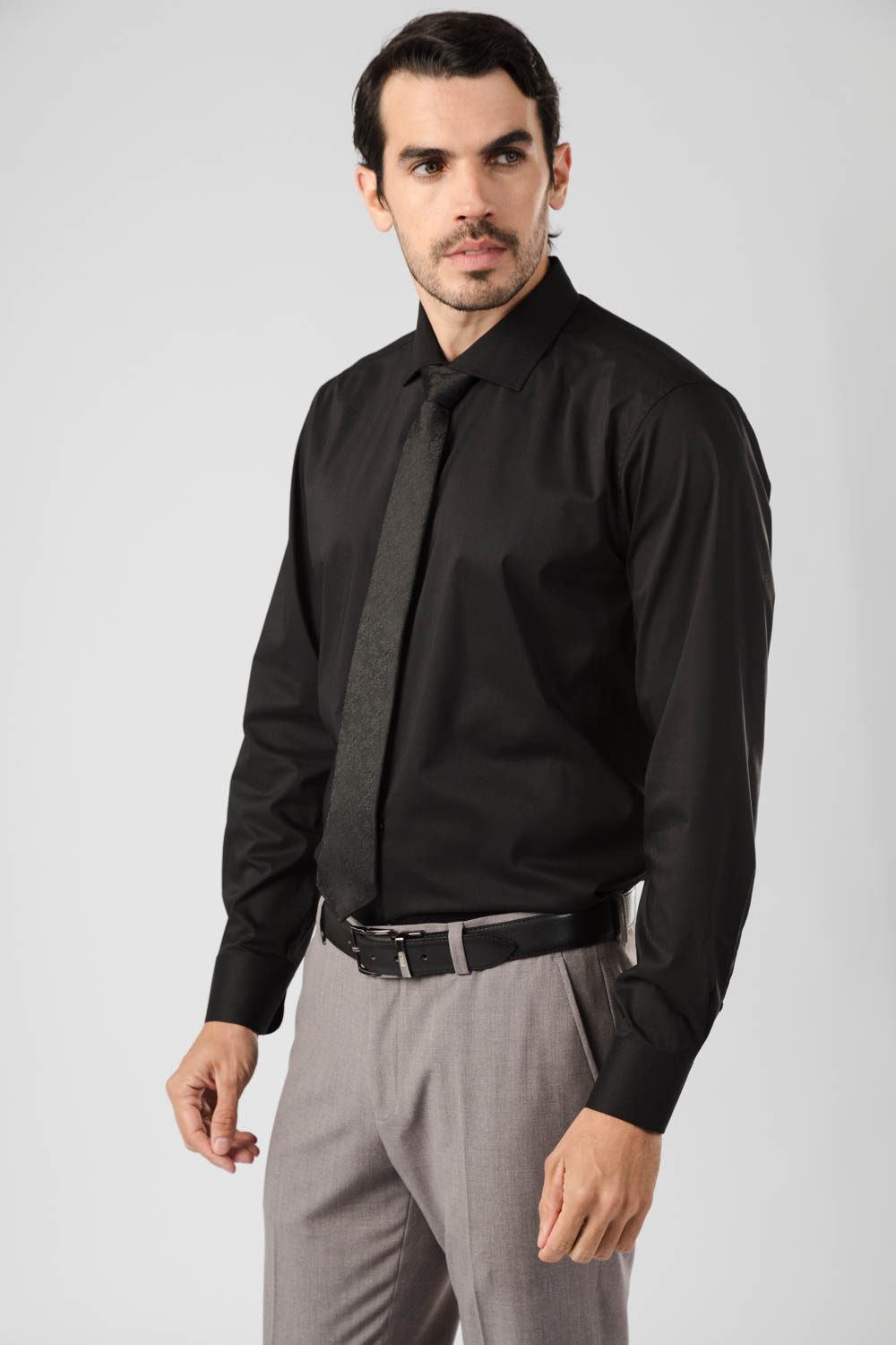 CAMISA POPLIN SPANDEX SLIM FIT - Imagen 3