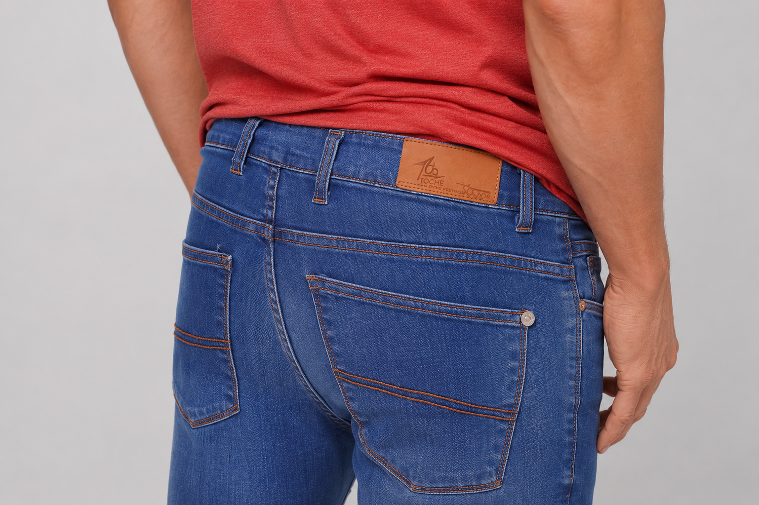 DENIM AZUL TIRO MEDIO BREMER - Imagen 3