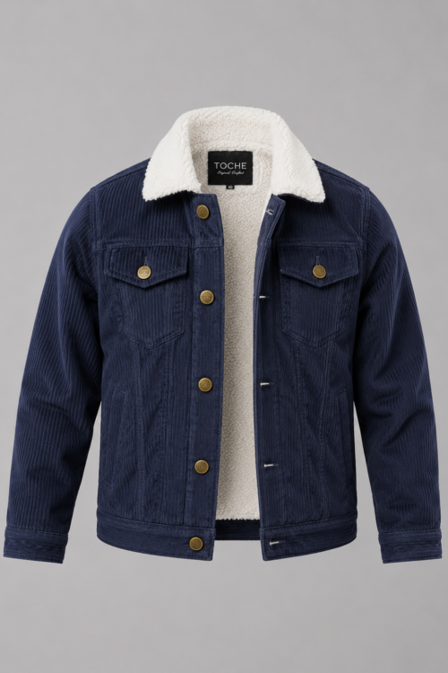 CAMPERA CORDEROY CON CORDERITO