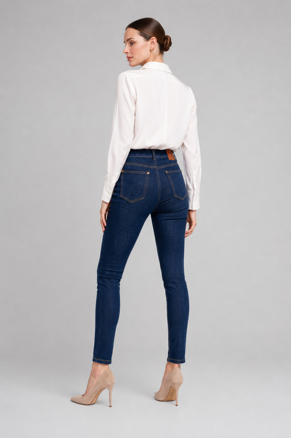 DENIM 5 BOLSILLOS TIRO ALTO - Imagen 3