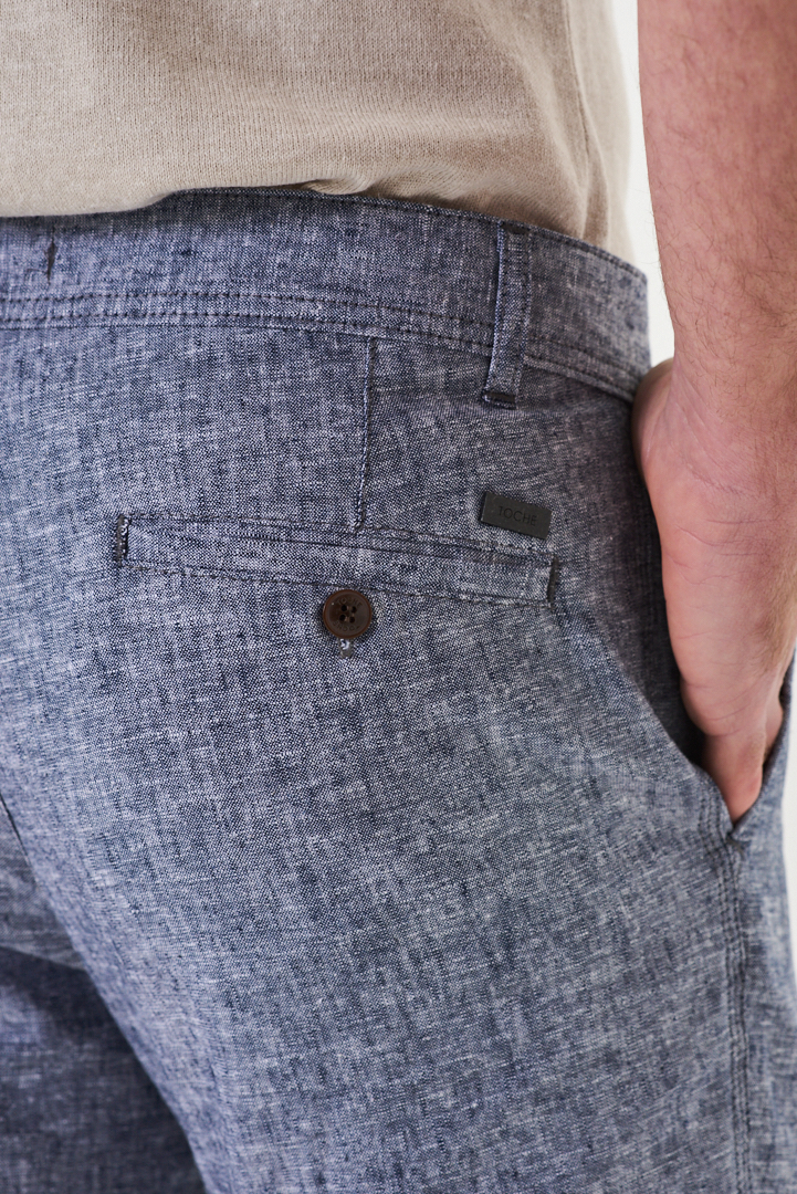 PANTALÓN CHINO SPORT DE LINO FTSÍA - Imagen 3