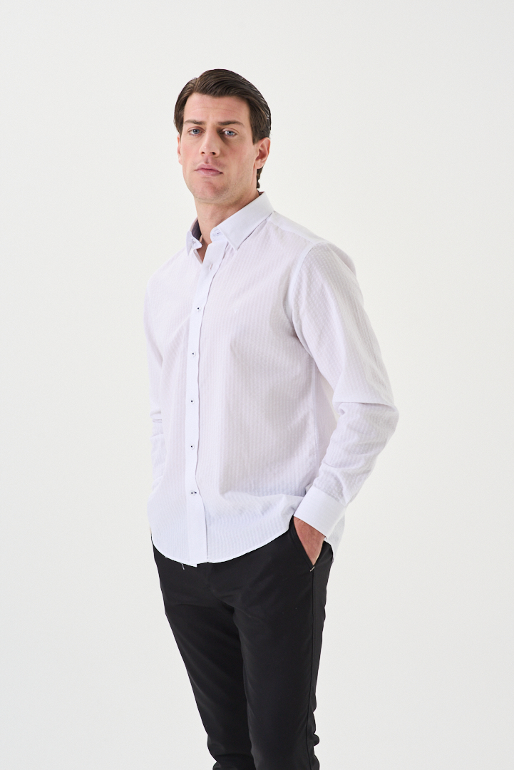 CAMISA SPORT BUTTON DOWN FTSÍA CLOQUE - Imagen 3