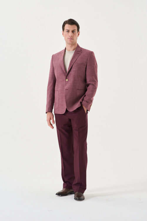 SACO SPORT REGULAR FIT FTSÍA SOLAPA EN PUNTA