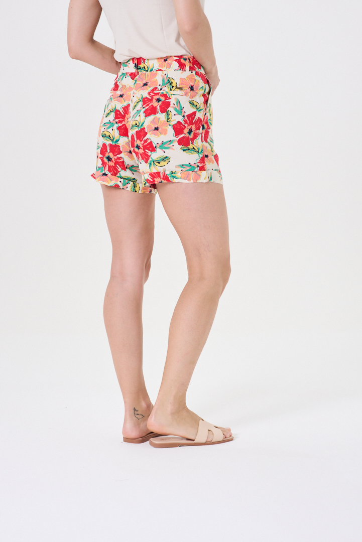 SHORT FIBRANA ESTAMPADO - Imagen 9