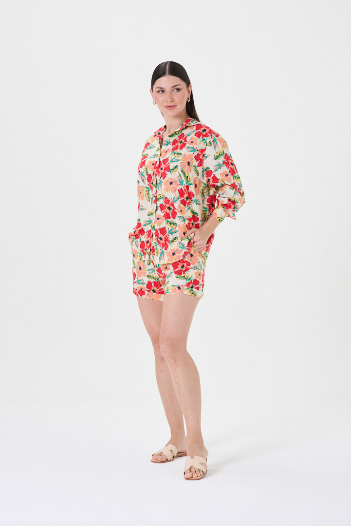 SHORT FIBRANA ESTAMPADO - Imagen 7