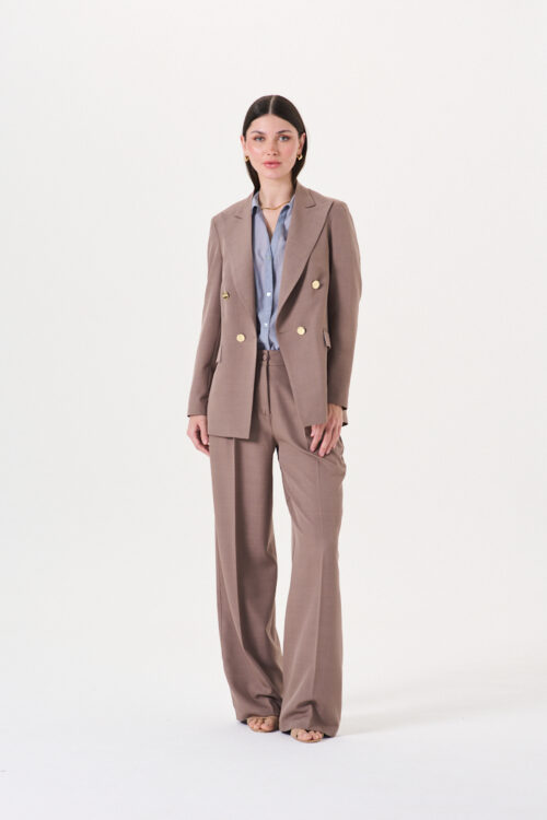 PANTALÓN SASTRE ZARA ANCHO 1 PINZA