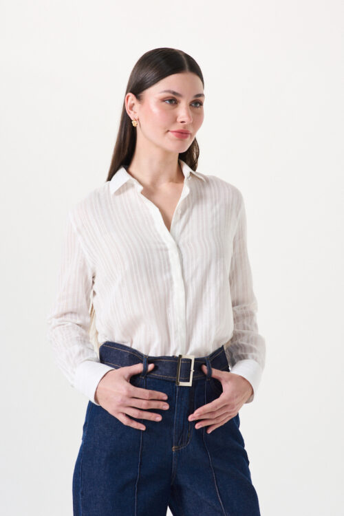 CAMISA RATTIER CARTERON OCULTO LUREX