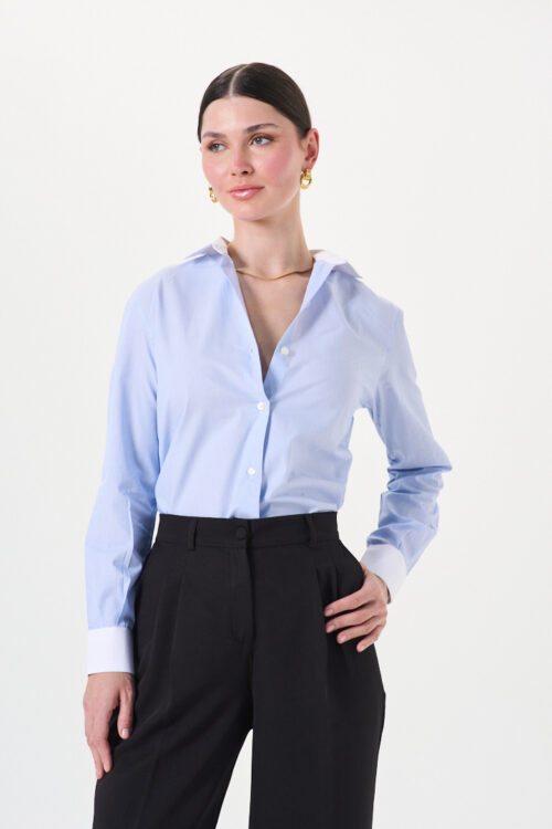 CAMISA DE VESTIR RATTIER COMBINADA
