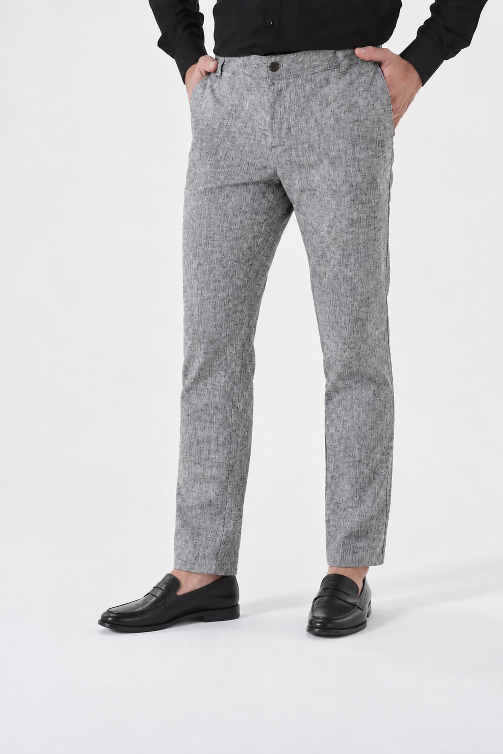 PANTALÓN CHINO SPORT DE LINO FTSÍA - Imagen 6