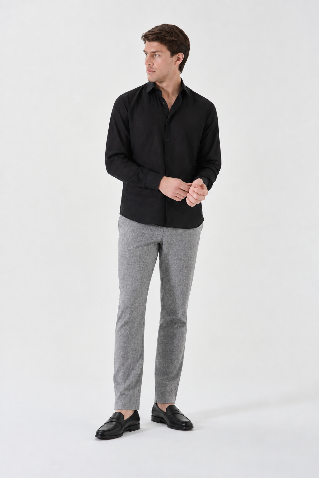 PANTALÓN CHINO SPORT DE LINO FTSÍA - Imagen 4