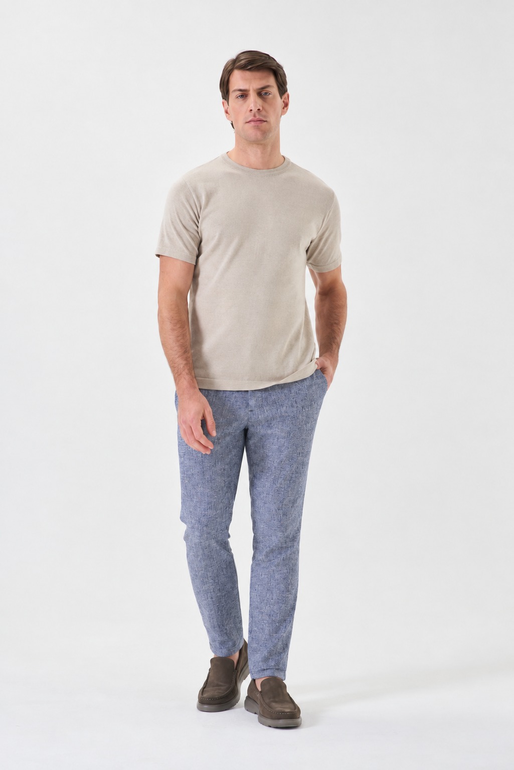 PANTALÓN CHINO SPORT DE LINO FTSÍA