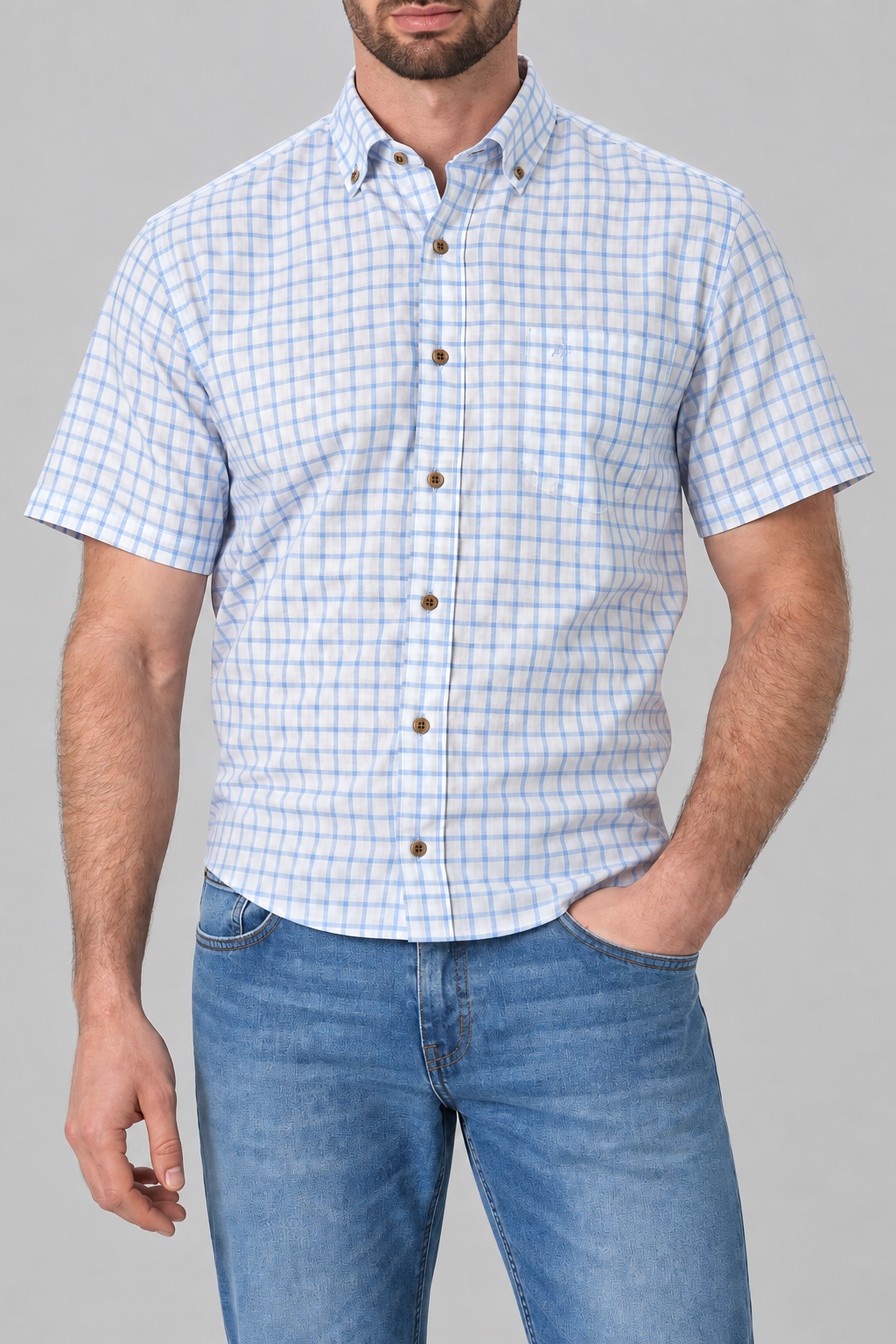 CAMISA MANGA CORTA CUADRILLE - Imagen 2