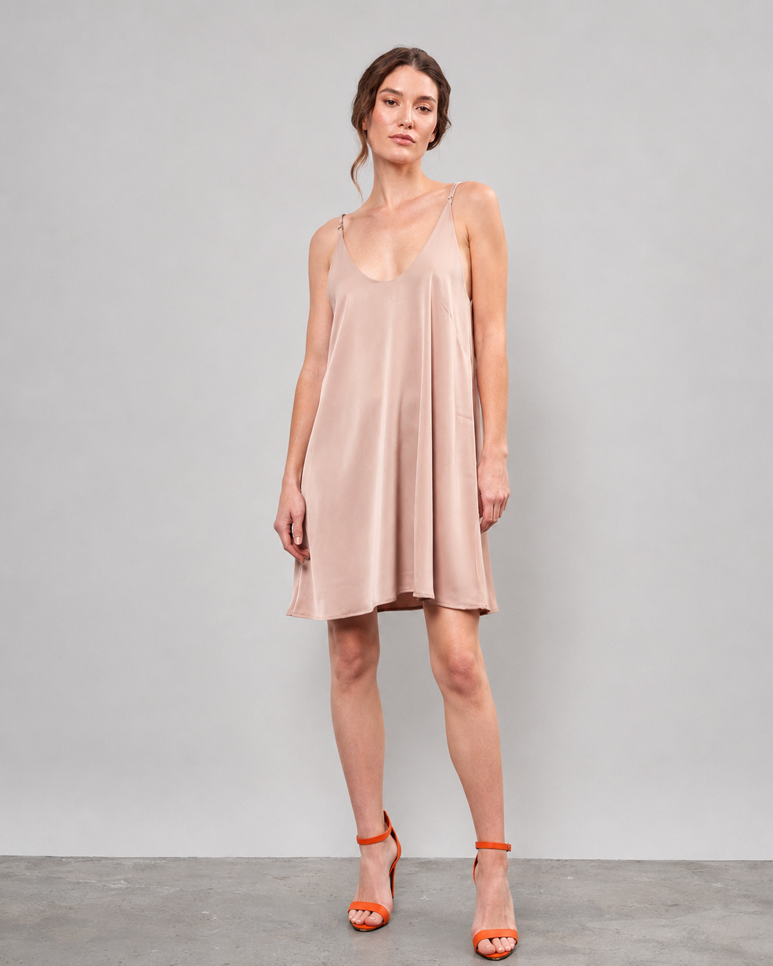 VESTIDO CORTO MALVA