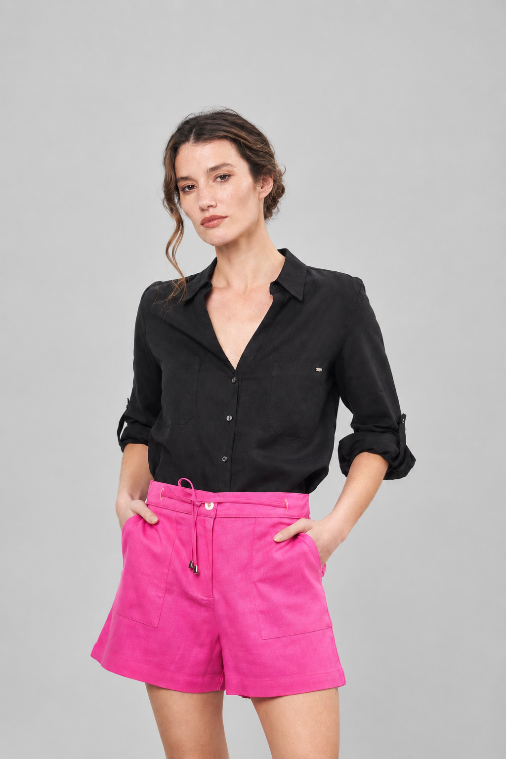 SHORT DE LINO - Imagen 3