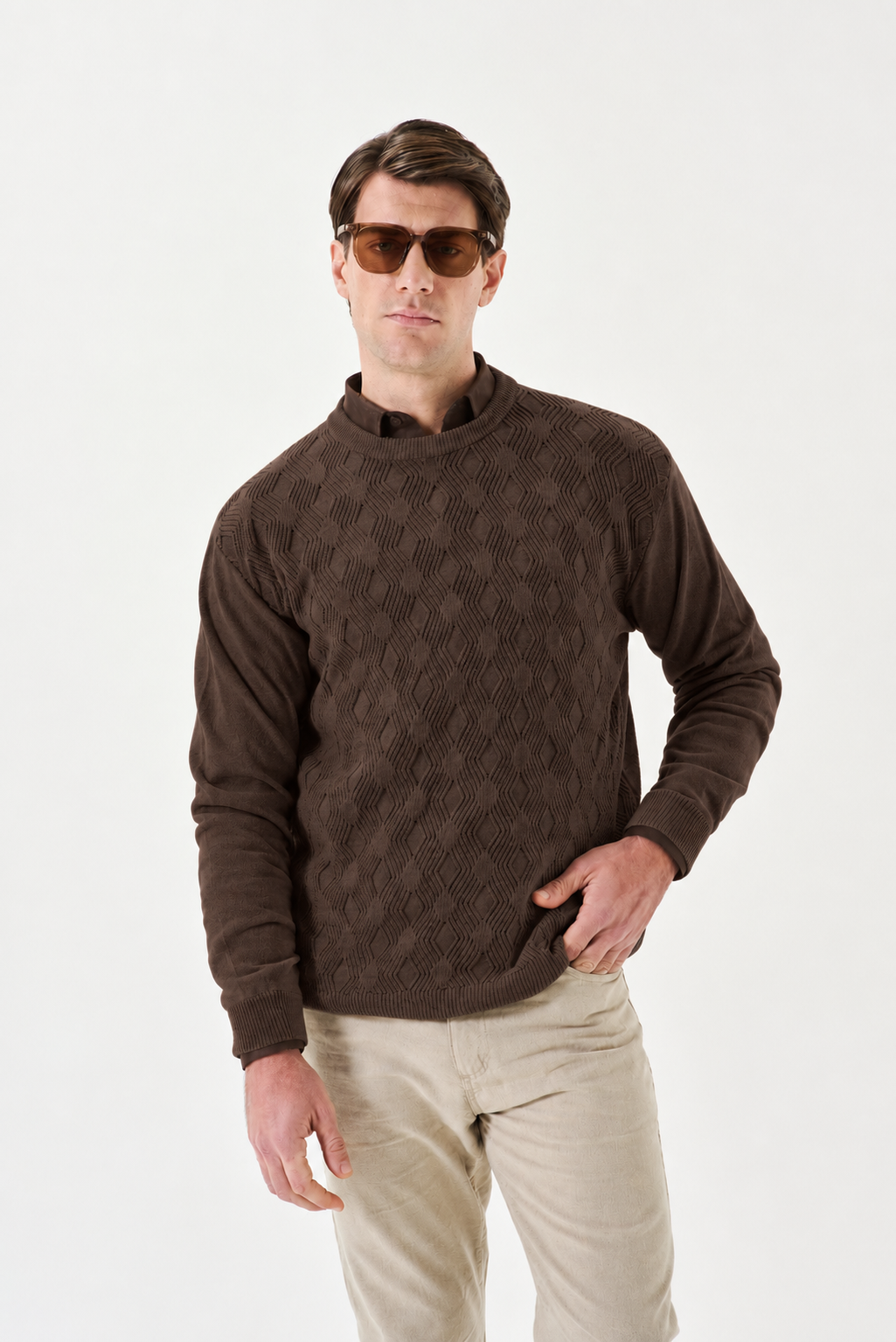 SWEATER PUNTO DIFERENCIAL - Imagen 4